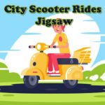 City Scooter Rides Jigsaw