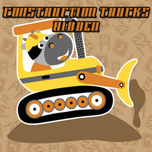 Construction Trucks Hidden Game