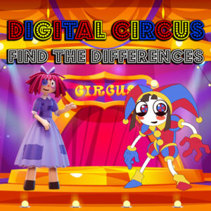 Digital Circus Find The Differences Game