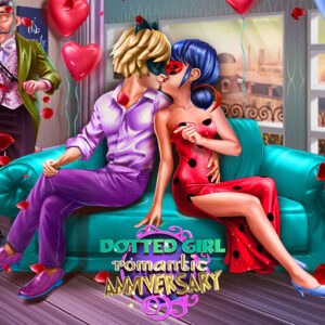 Dotted Girl Romantic Anniversary Game