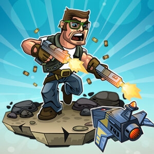 GunGame shooting warfare blocky gangster Game