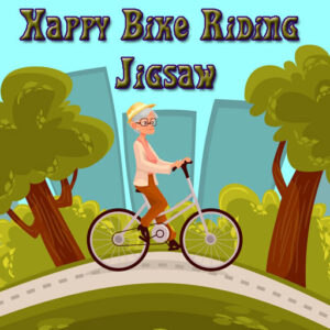 Happy Bike Riding Jigsaw Game