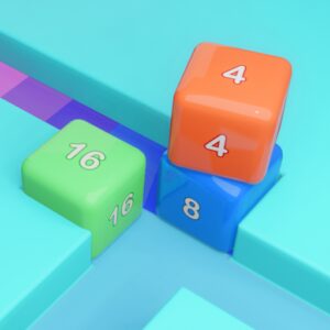 Maze Cube 2048 Game