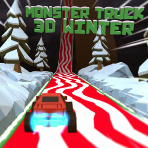 Monster Truck 3D Winter Game