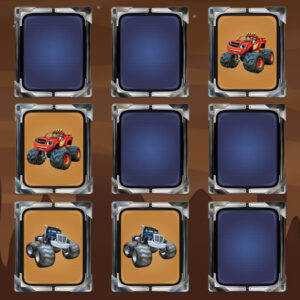 Monster Truck Memory Game