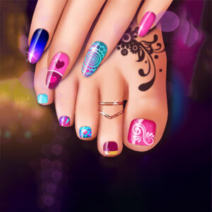 Nail Art Fashion Salon Game