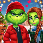 The Grench Couple Holiday Dress up