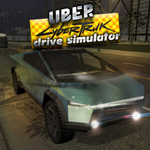 Uber CyberTruck Drive Simulator Game