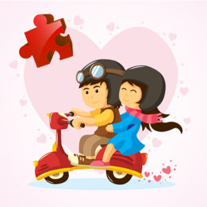 Valentine's Day Puzzle Game